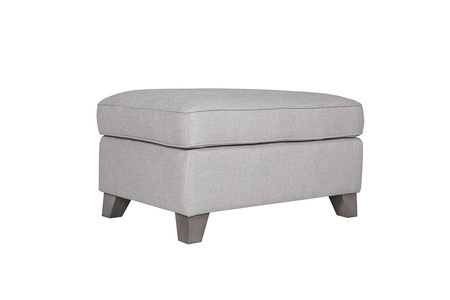 Ctl-306-LTGY Ottoman - Light Grey