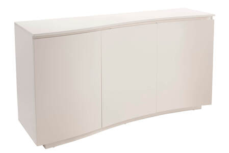 Dav-003-GE Sideboard 3 Door - Greige Matt with LED