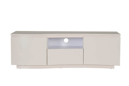 Dav-014-GE TV Cabinet - Greige Matt with LED