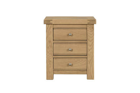 Dla-410-OK Bedside Table - 3 Drawer
