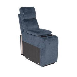 Dud-309-BL Armless Armless Sectional - Blue