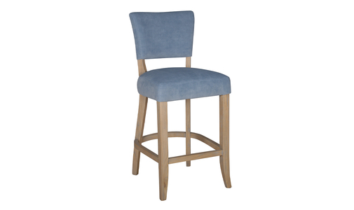 Duk-250-BLV Bar Chair- Blue