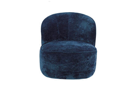 Edi-321-BL Swivel Accent Chair - Blue