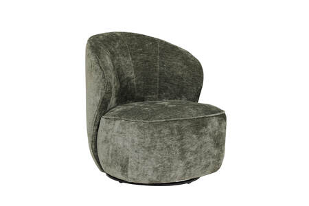 Edi-321-GN Swivel Accent Chair - Green