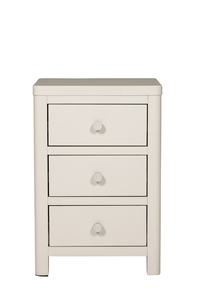 Fya-410-NL Bedside Table 3 Drawer - Natural