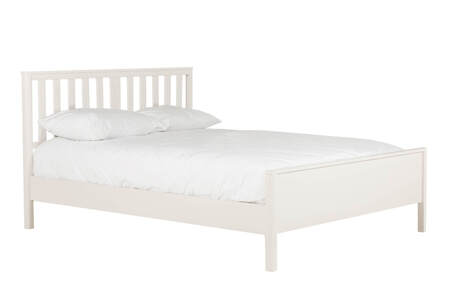 Fya-404-NL 4'6 Bed-low footboard - Natural