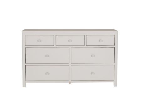 Fya-413-NL Dresser Chest-7 drawer - Natural