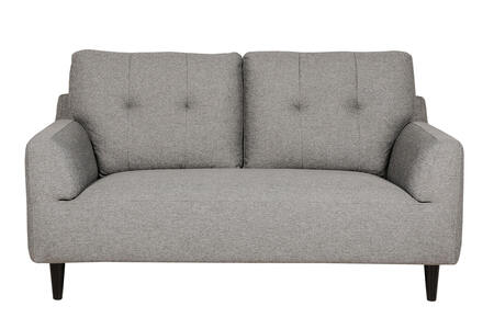 Hty-302-CL Sofa 2 Seater Fixed - Charcoal