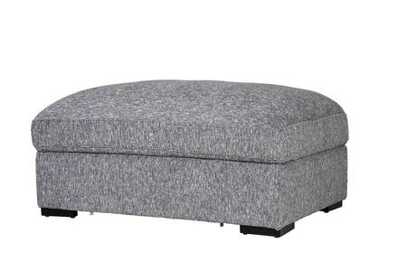 Hum-314-BL Storage Ottoman - Blue