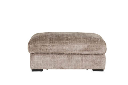 Hum-314-MK Storage Ottoman - Mink
