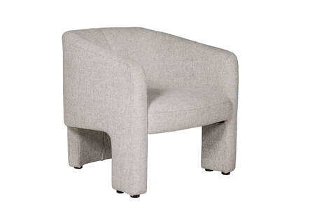 Hum-321-LTGY Accent Chair - Light Grey