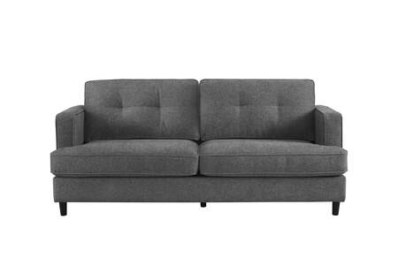 Jun-303-GY 3 Seater Fixed - Grey