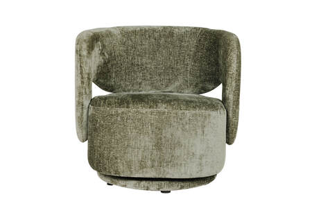 Koa-321-OL Swivel Accent Chair - Olive