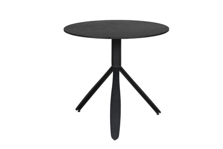 Kya-080-BK Circular Dining Table 800 - Black