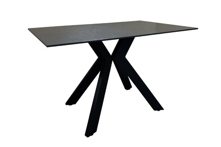 Kya-120-BK Dining Table 1200 - Black