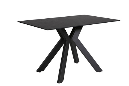Kya-160-BK Dining Table 1600 - Black
