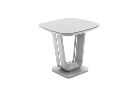 Laz-008-GY Lamp Table - Light Grey Matt 500