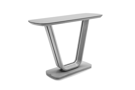 Laz-009-GY Console Table - Light Grey Matt 1100
