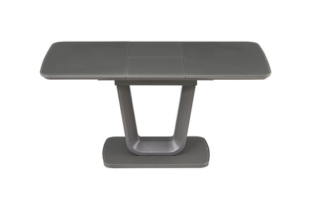 Laz-160-GTE Dining Table Ext - Graphite Grey Matt 1200/1600