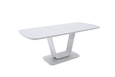Laz-160-WH Dining Table Ext - White 1200/1600