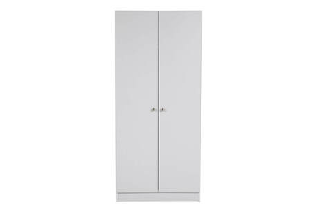 Lev-422-GY Wardrobe 2 Door - Grey
