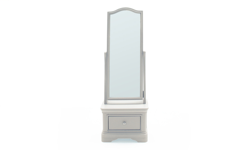 Mab-424-TP Cheval Mirror - Taupe