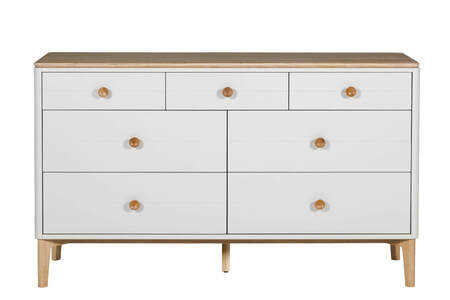 Mal-413-OK Wide Chest 7 Drawers