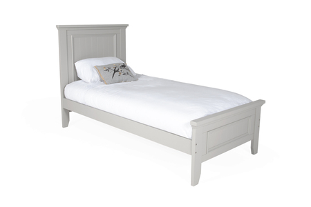 Mil-403-PD-Clay Panelled Bed 3' - Clay