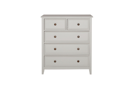 Mil-411-Clay Tall Chest - 3+2 Drawer Clay