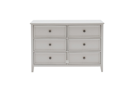 Mil-413-Clay Dressing Chest - 6 Drawer Clay