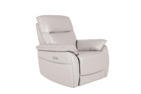 Ner-351-CM 1 Seater Electric Recliner - Cashmere