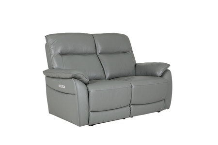 Ner-352-ST 2 Seater Electric Recliner - Steel
