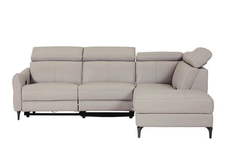 Nco-359-ST RHF Corner Group Electric Recliner RHF - Stone