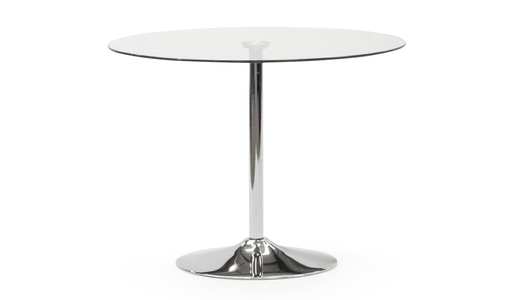 Orb-101-CL Dining Table 1000 - Clear Nett