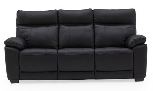 Pos-303-BK 3 Seater Fixed - Black