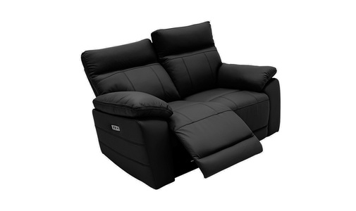 Pos-352-BK 2 Seater Electric Recliner - Black