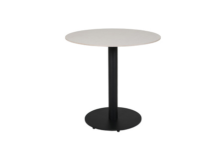 Qun-080-TP Circular Dining Table 800 - Taupe