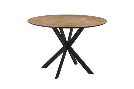 Sda-110-BN Dining Table Round 1100mm - Oak