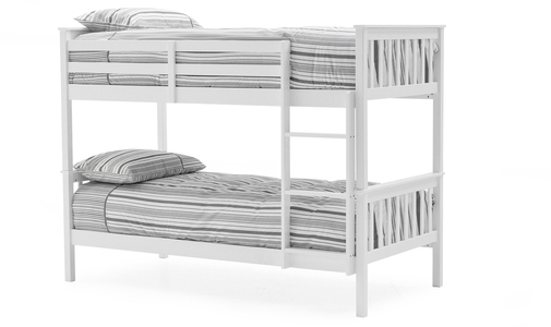 Sal-473-WH Bunk Bed - 3' White