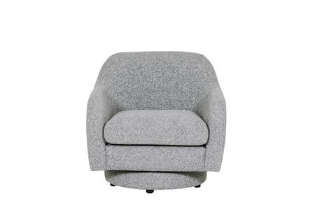 Spe-321-GY Swivel Accent Chair - Grey