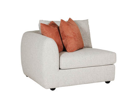 Spe-507-NL LHF Arm Sectional LHF - Natural