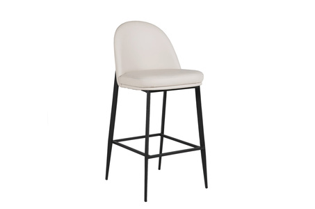 Vnt-250-TP-L Bar Stool Leather - Taupe Cream