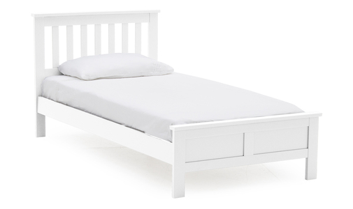 Wil-403-WH Bed - 3' White