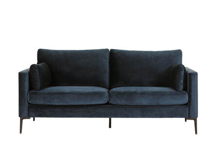 Wre-303-NY 3 Seater Sofa - Navy
