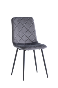 BEL01 Dining Chair Grey