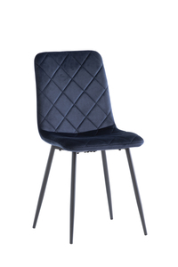 BEL03 Dining Chair Deep Blue