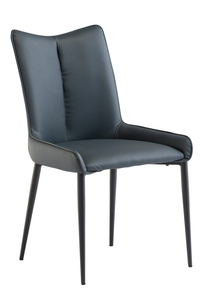MAI02 Dining Chair - Teal PU/Black Leg