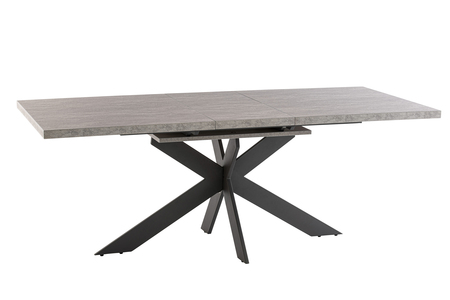RIM01 1.6M (+0.4M) Extending Dining Table Light Grey