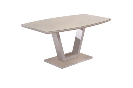VEN13 1.6M Dining Table - Latte Marble