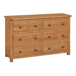 AINTC34 3+3 Drawer Wide Chest